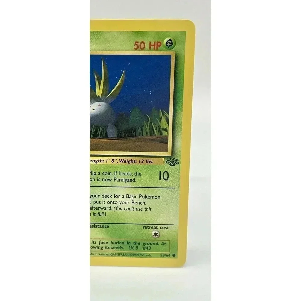 Pokemon Oddish 58/64‎ Jungle Set Common Vintage 1999 Non Holo WOTC NM